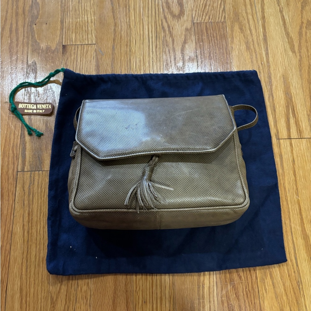 Bottega Vanetta green Crossbody